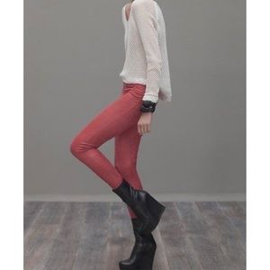 •nwt• Alexis Jakob legging in red